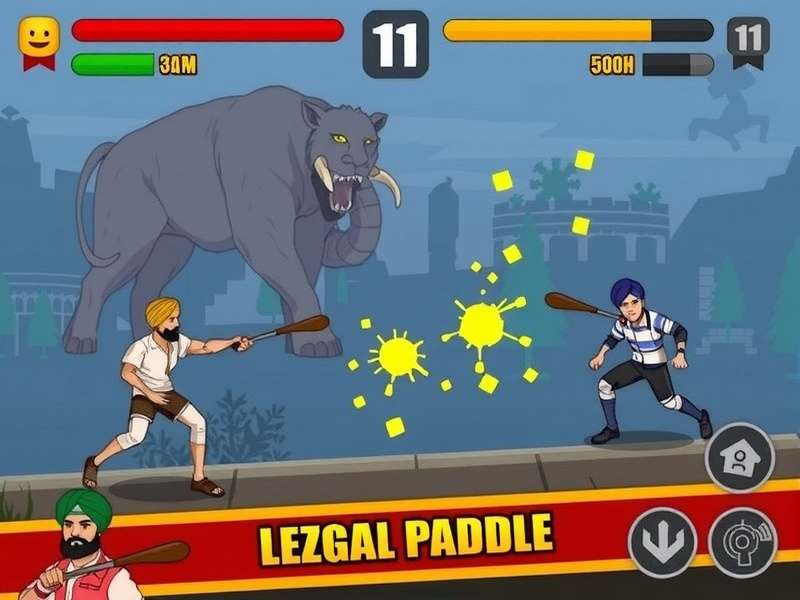 Punjab Paddle Smasher Gameplay Screenshot